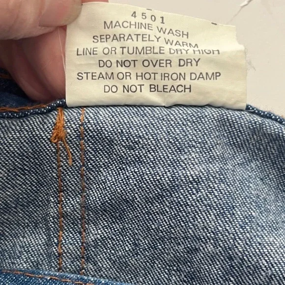 Vintage Denim Wrap Skirt Midi Made in Japan Kmart Adjustable Small - Picture 6 of 10